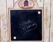 Chalkboard Memo Board Blackboard Home Decor Red Saltbox Sheep OFG Team
