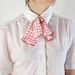 Geometric Scarf / Mod Square Print Scarf