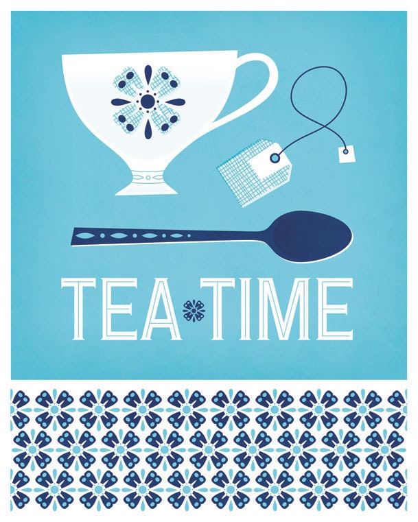 Tea Time : Blue