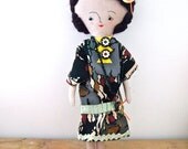 Miss Mouse rag doll heirloom quality, Adelaide