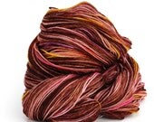 Chestnut Ridge--hand dyed sock yarn, merino SW, (490yds/100gm)