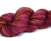 Glowing Embers--hand dyed worsted weight, merino superwash (218yds/125gm)