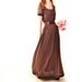 Aegon 2 silk chiffon long dress (Q1010)