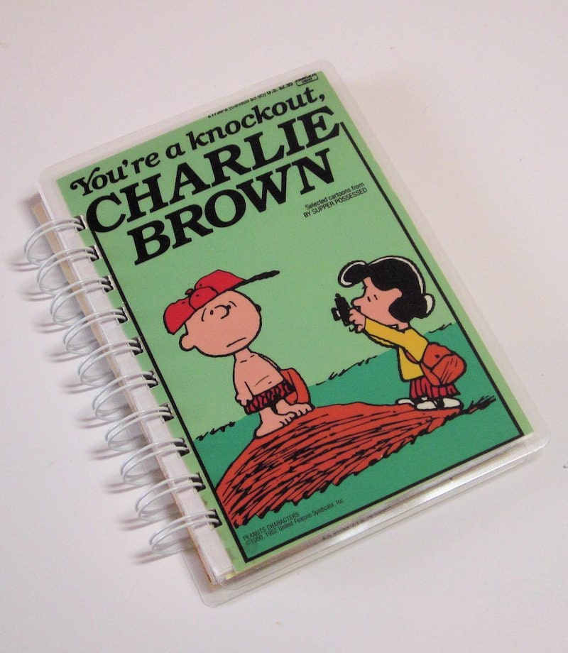 Charlie Brown Blank Book Journal Peanuts Comic Strip Paperback