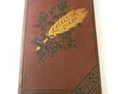 Antique 1890s Excelsior Pocket Diary