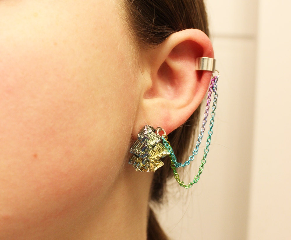 Bismuth Ear Cuff