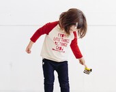 Reserved listing for Emma - Kids Raglan Top Little things