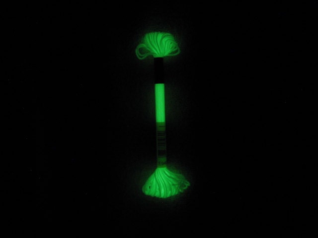 Glow In The Dark 100% polyester floss
