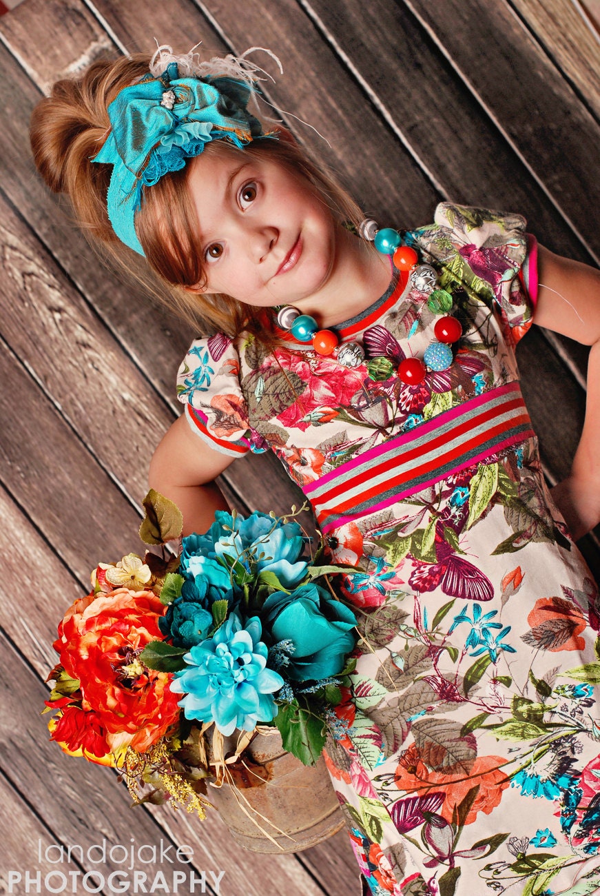 Made to Match Butterfly Knit by La Petite Parisienne Chunky Necklace for Little Girls