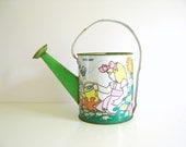 Vintage Ohio Arts Children's Tin Sprinkling Can - Toy Watering Can - Ohio Arts - Beach Decor
