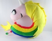 Adventure Time Plush - Made to Order - Lady Rainicorn Neck Pillow