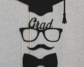 Graduation Photo Booth Props. Class of 2013 Photo Props. Photo Booth