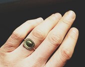 Delicate Shield Ring