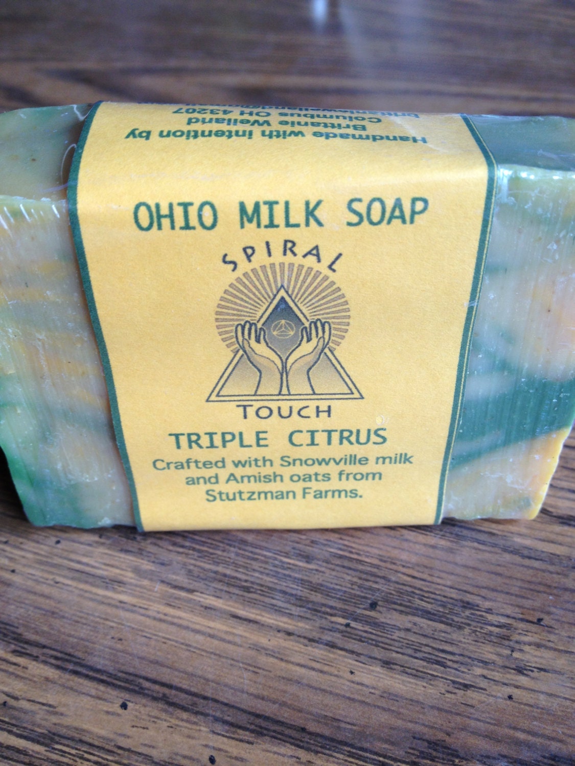 Organic Milk & Oat Soap - Triple Citrus