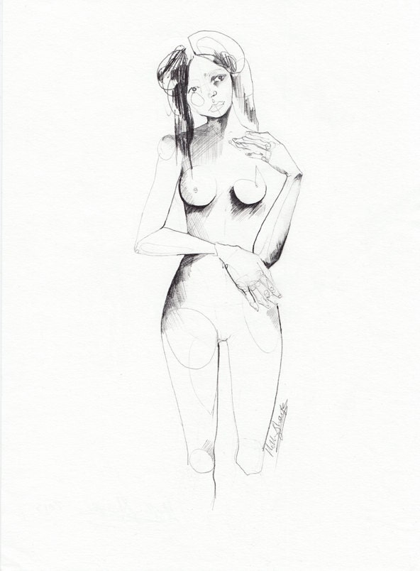 ORIGINAL  PENCIL DRAWING // 08