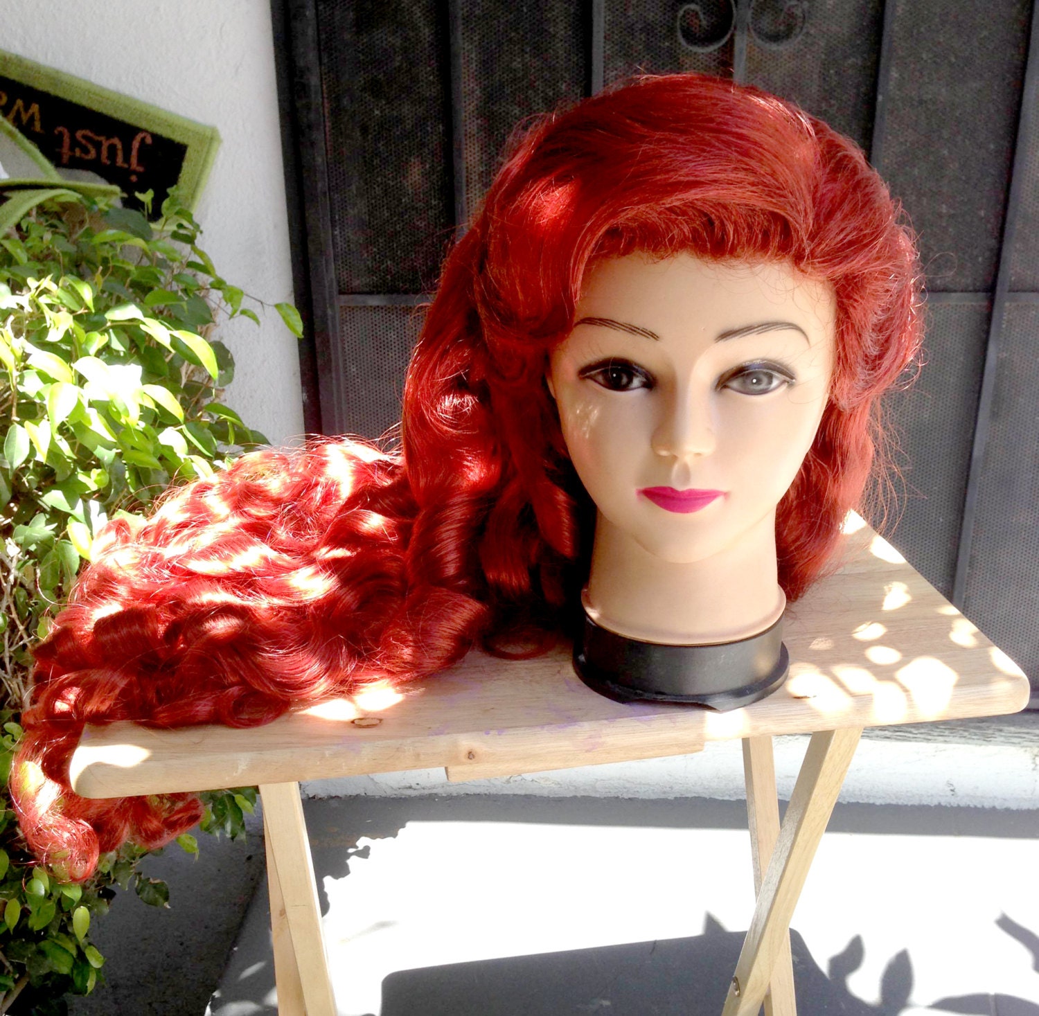 The Little Mermaid Ariel Adult Costume Wig in Broadway Musical Style - A True Enchantment Original