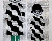 AFFINITI print poster mixed media painting illustration