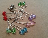 little girl swarovski butterfly earrings // flower girl jewelry // bridal // personalize or customize