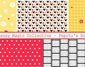 Print-INK Disney Magic Digital Paper (5) - 8.5 x 11 Printable PDF - PR Il_170x135
