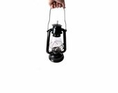 Kerosene Lantern, Black Vintage, Industrial, Farmhouse