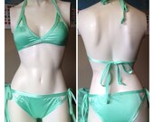 Kelsey Triangle Cut-Out Bikini Bottom