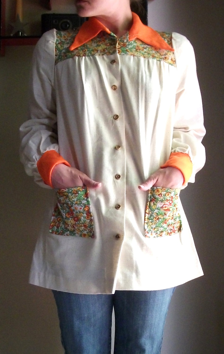 Vintage Women's Smock - Mod Artist