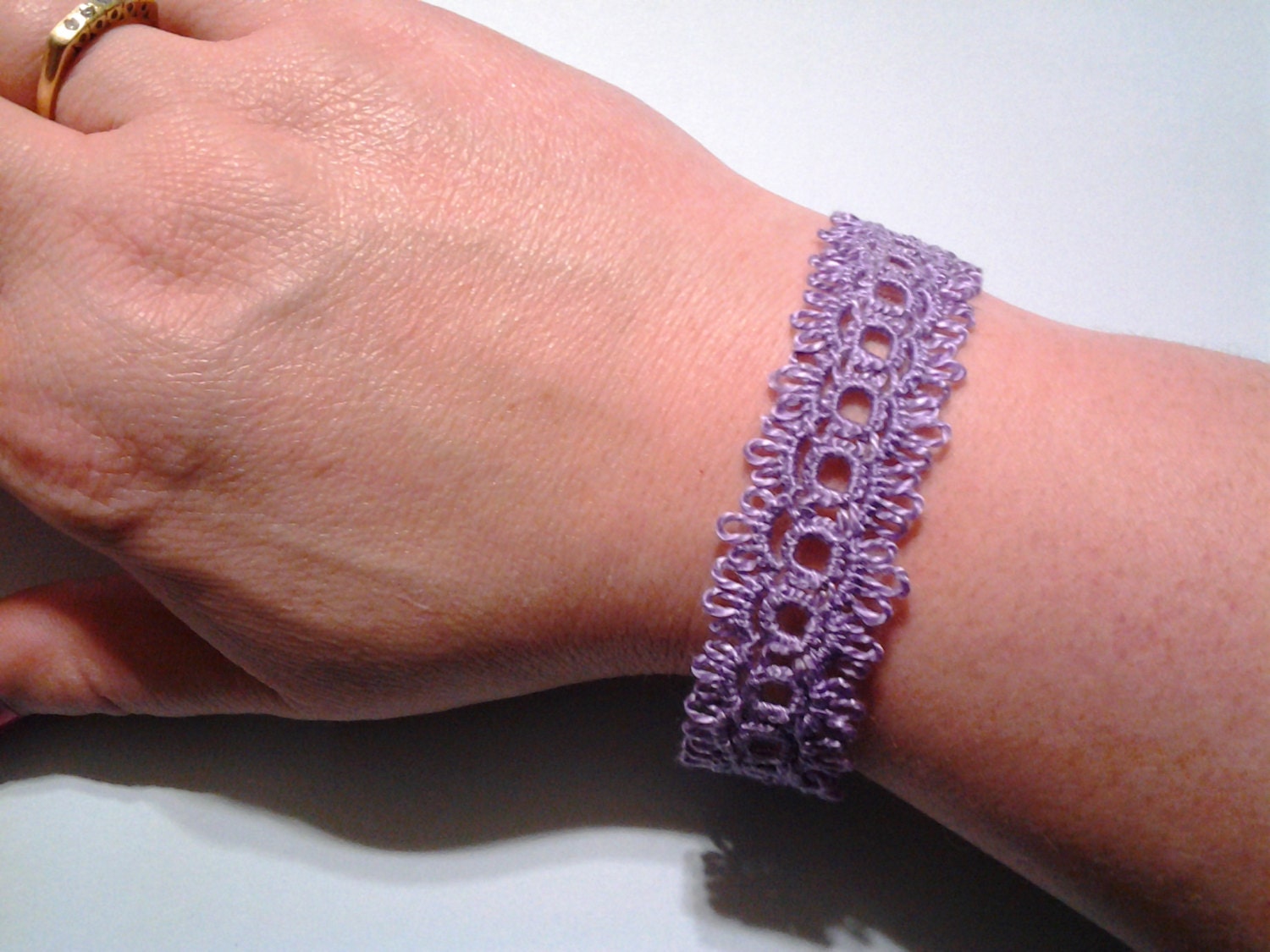 Tatted Lace Bracelet