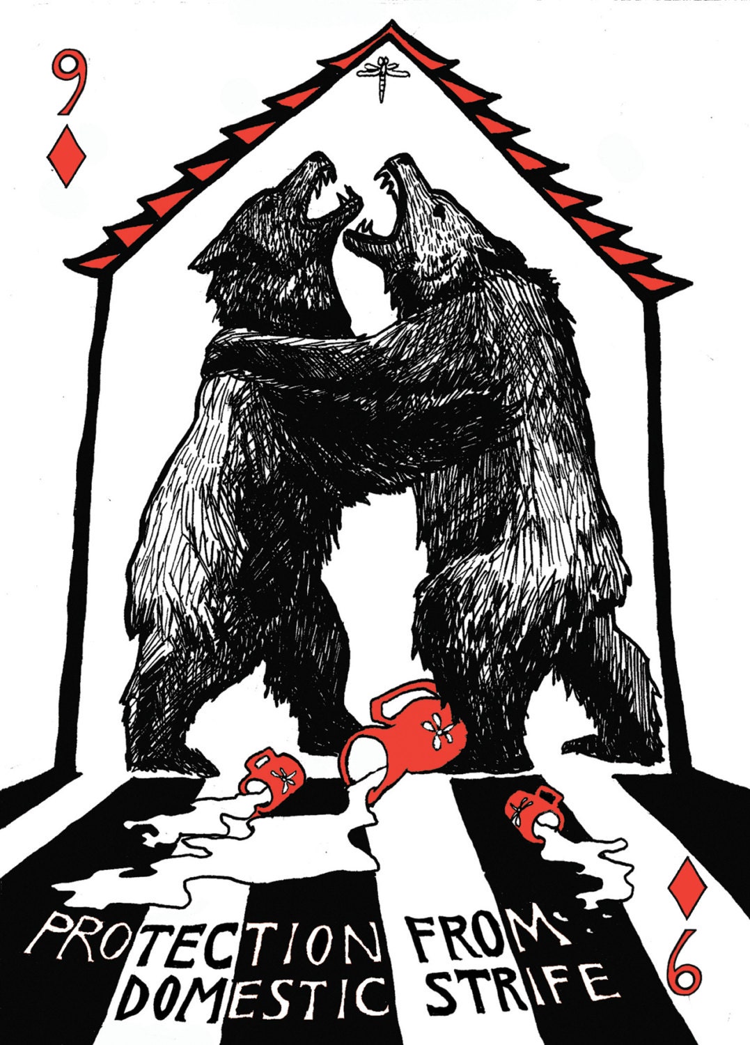 Domestic Strife - Portable Fortitude Print 8.5x11