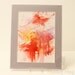 Dance with Me Abstract Watercolor Painting - 9x12 matted to fit 11x14 Frame - Painted by a Dog