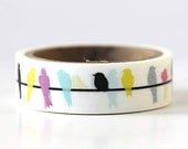 Colorful Bird Washi Tape Mini