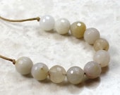 Nursing Necklace in Calming Yellow Jade Breastfeeding Baby Wearing