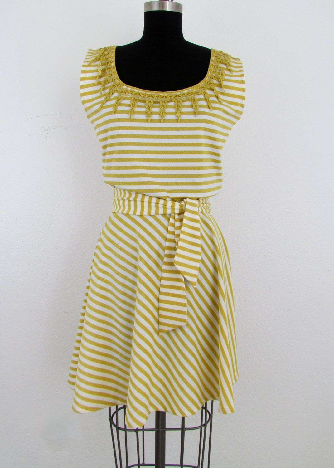 Stripe Sailorist Dress