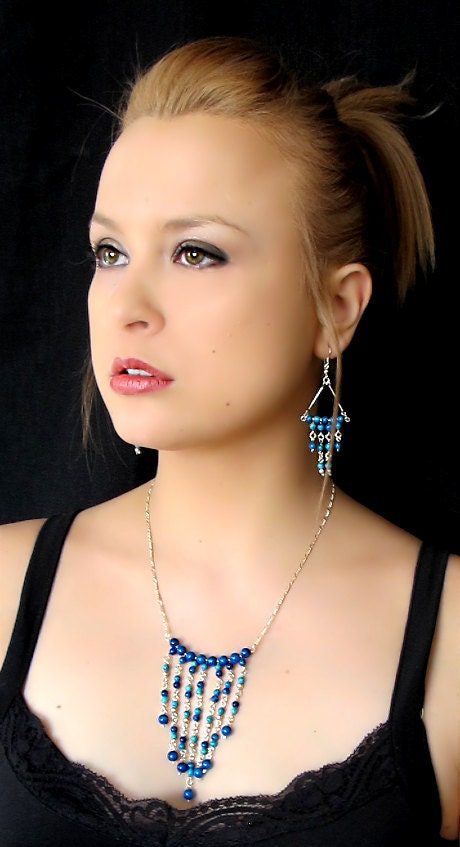 A necklace for the goddess in you - Fine jewelry - Sterling silver (.925) and stones