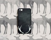 Deer antler iPhone5 case, cool gifts for men and women, rubber gadget cover for iPhone 5