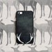 Deer antler iPhone5 case, cool gifts for men and women, rubber case for iphone 5 gadget cover, dark brown