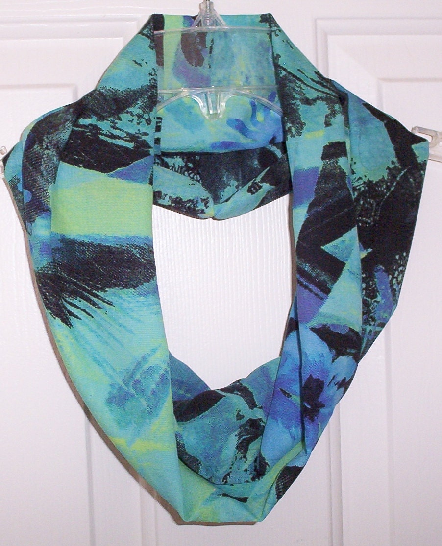 Infinity Scarf  Short Round Scarf