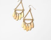 Ira // handmade in USA eco friendly chandelier earrings
