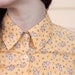 Tailored dress shirt - custom made fitted short sleeve button up for women, country summer hipster american made fashion  - S,M,L,XL,Petite