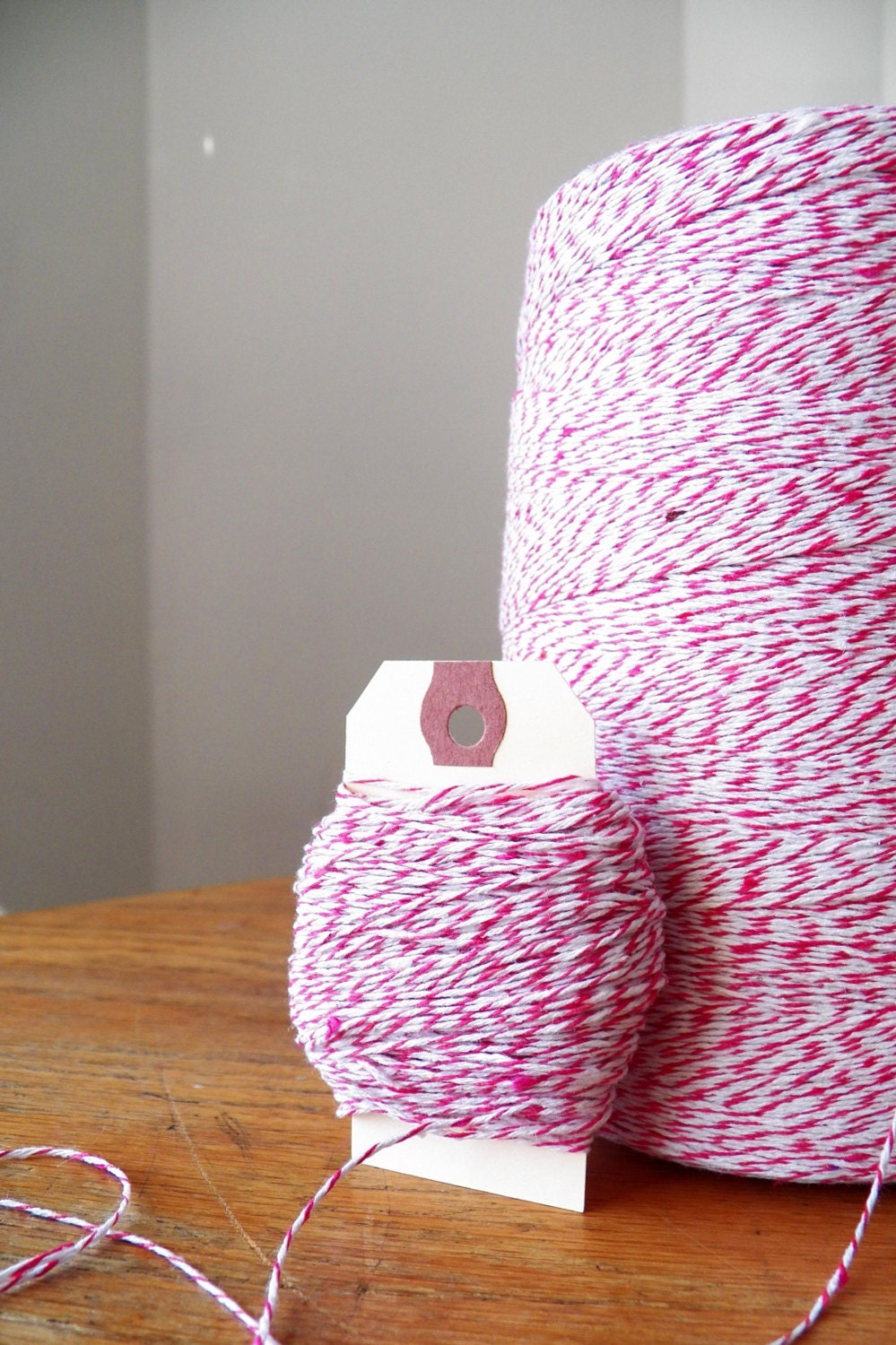Pink Bakers Twine - 50 yards