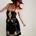 Black Brown Tribal Sundress. Day Dress. Native Design. Boho. Southwest. Summer Cotton Dress. Size Medium