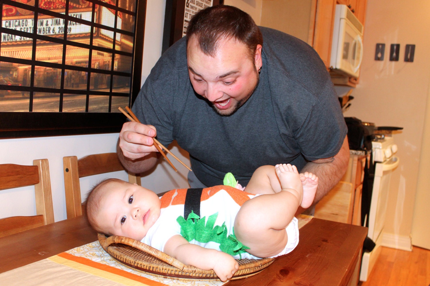 Sushi Baby Costume - MARTHA STEWART SHOW  - Baby Childrens Halloween Costume - The Wishing Elephant