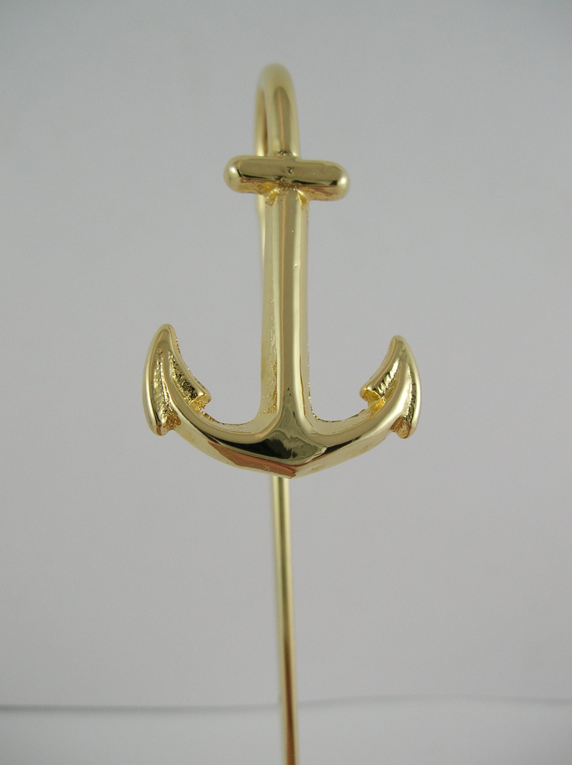 Vintage Anchor BOOKMARK Gold Novelty Cute book mark Nautical Sailor Pin up Tattoo Desk Office supply  Spring Summer Reading Home Decor