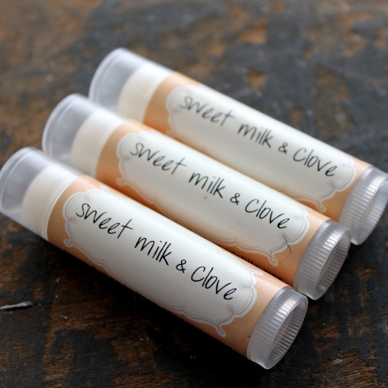 NEW Sweet Milk and Clove Lip Balm - Sweet Milk, Cinnamon, Warm Honey and Clove