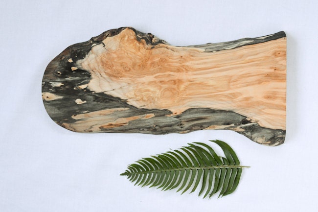 Rustic Cheese Board, Natural Edge Salvaged Wood 810, Ready to Ship