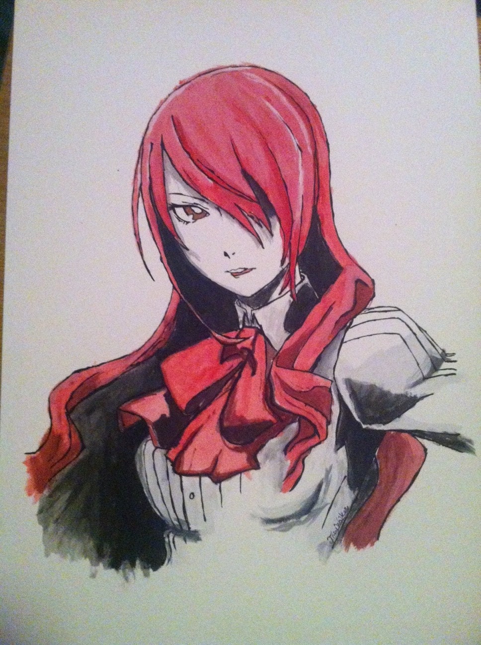 Mitsuru in watercolor