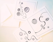 Notecards, Blank Notes, Greeting Card, Stationery,Thank You Notes, Paper Goods, Geometric, Graphic,