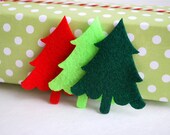 27 Felt Trees Die cut - 27 Die Cut Felt Christmas Tree Value Pack A664 Il_170x135