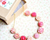 Girls Perfectly Pink Keepsake Necklace