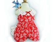 PDF Pattern Baby Toddler Ruffle Bubble Romper Diaper Cover Instant Download NB 3 6 9 12 18 24 Month Boutique Halter Summer