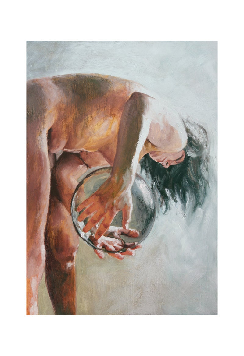 Vessels III - Print from original painting by Cara & Louie - 13x19in